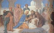 Adolphe William Bouguereau Saint louis Caring for the Plague Victims (mk26) Spain oil painting artist